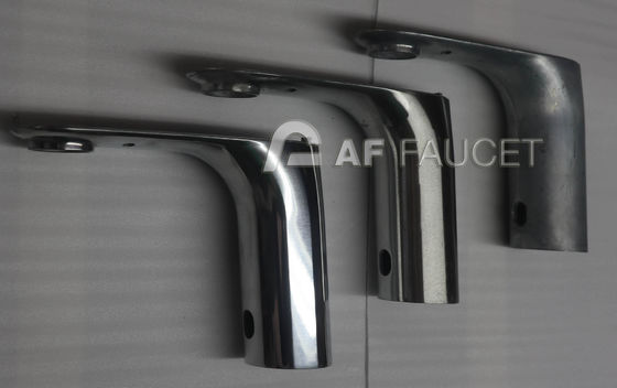 RTAF-AP04AZ-Zinc-Alloy Sanitaryware Polishing Machine, 4 espindéis máquina de polir rodas de esfregão, máquina de polir CNC