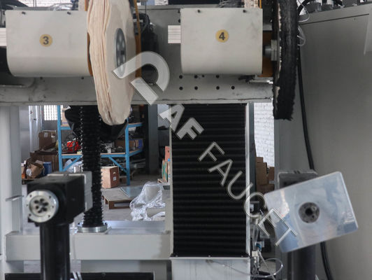 RTAF-AP04AZ-Zinc-Alloy Sanitaryware Polishing Machine, 4 espindéis máquina de polir rodas de esfregão, máquina de polir CNC