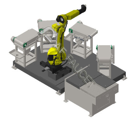 RTAF-FG04- Máquina de rectificação plana robótica, Sistema de rectificação plana automática CNC, Equipamento de rectificação automática.