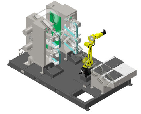 RTAF-AG0204- Máquina de rectificação de robôs de torneiras CNC Máquina de rectificação de robôs
