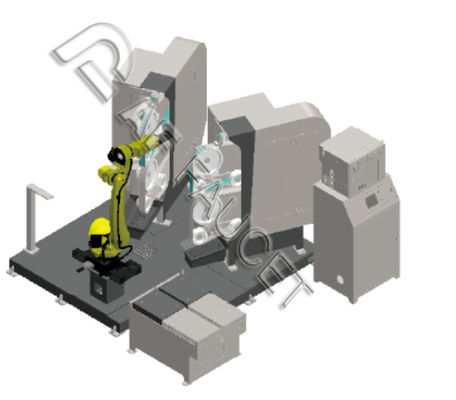 RTAF-AG0204M- Máquina de moagem robótica para aparelhos sanitários de tamanho médio