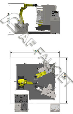 Máquina de moagem de torneiras ISO RTAF-GP0101-Equipamento híbrido de moagem e polimento