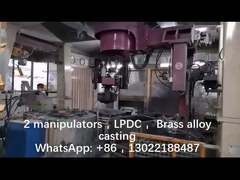 Máquina de fundição a moagem a pressão baixa para torneiras / acessórios sanitários